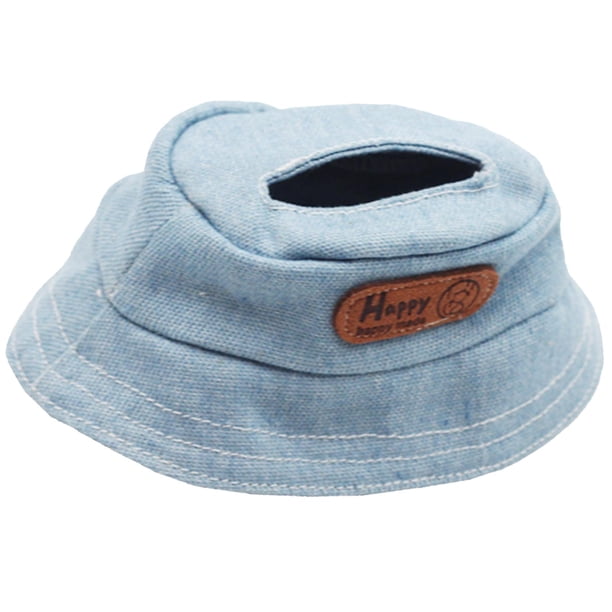 Mini sombrero para muñeca, accesorio educativo para fotos, imaginación, moda, bricolaje, para hacer tus propias muñecas de 15 cm , Azul