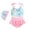 A146-Blue, variant on Gibobby Toddler Girl Swimsuit Girl's 2 Piece Bikini Bathing Suit Printed Sport Swimsuits with Shorts Cove Up Sets Teen Girl's Swimwear(1-2 Years,Blue)