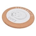 thumbnail image 2 of Posavasos con diseño de osos para el hogar, la oficina y la cafetería: prácticos, bonitos y ornamentales posavasos de corcho con bordes lisos, 2 of 8
