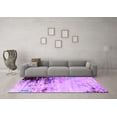 thumbnail image 3 of Ahgly Company Indoor Rectangle Oriental Purple Industrial Area Rugs, 4' x 6', 3 of 4