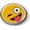 Metal Bezel, variant on Smiley Face 3D Domed Car Emblem Badge Sticker with Chrome Metal Round Bezel