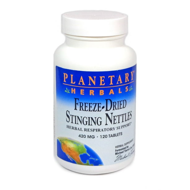 Planetary herbals freeze-dried stinging nettles tablets, 120 ct - Walmart.com - Walmart.com Planetary herbals freeze-dried stinging nettles tablets, 120 ct - Walmart.com - Walmart.com