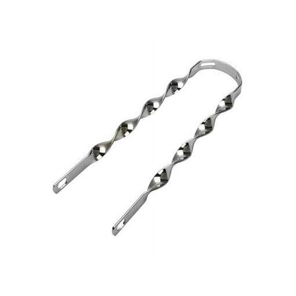 Alta Flat Twisted Beach Cruiser Lowrider Fender Braces Steel Bicycle Chrome . (16")