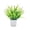 C, variant on moolBeko Potted Artificial Greenery Plant with White Square Pot Artificial Monstera Leaves Tabletop Centerpiece for Home Decor Office Lifelike Plastic Shrub for Indoor Decor 7.87in