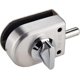 thumbnail image 1 of XHX Door Lock Security Anti-theft Glass Door Latch Stainless Steel 10~12mm Open/Close Bathroom Home Hotel Office Use, 1 of 1