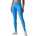 thumbnail image 3 of Sngxgn Women's Winter Warm Stretchy Thermal Leggings Pants Lined Tights(Sky Blue,L), 3 of 8