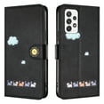 thumbnail image 4 of JTCASES for Samsung Galaxy A32 5G Wallet Case, Lovely Cat Pattern PU Leather Shockproof TPU with Card Slots Cash Pocket Magnetic Closure Removeable Wrisr Strap Stand for A32 5G, Black, 4 of 8