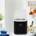 ChefRobot Ice Maker Countertop, SelfCleaning Ice Maker with Ice Scoop and Basket, Make 26.5 lbs