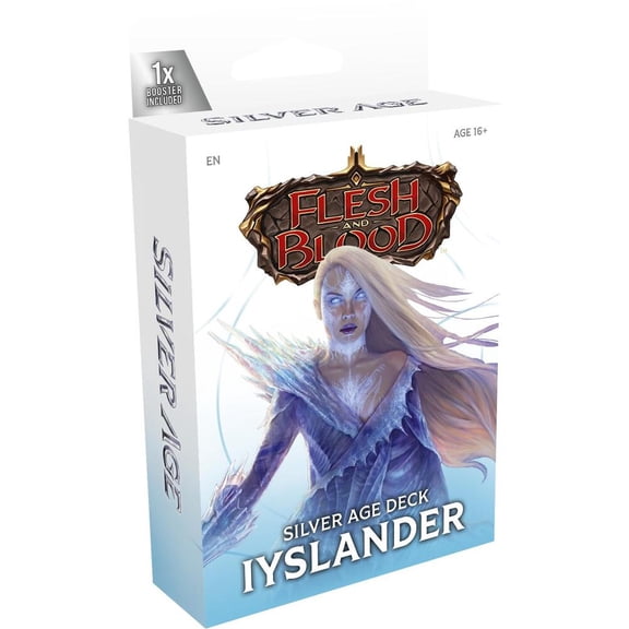 Flesh & Blood TCG Silver Age Chapter 1 Deck - Iyslander (Elemental Wizard) - 60 Cards