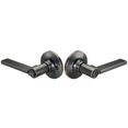 thumbnail image 1 of Yale YR23SBADA10BP Residential Edge Privacy Push Button Lock with Seabrook Lever, Oil Rubbed Bronze Permanent, 1 of 1