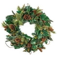 thumbnail image 2 of Village Lighting 30 in. Pre-Lit LED Wreath - Magnolia Leaf, 2 of 6