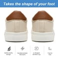 thumbnail image 4 of Unisex Adult Fashion Canvas Shoes Women’s Men’s Low Top Sneakers Breathable Lightweight Casual Walking Running Sneakers, 4 of 6