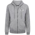 thumbnail image 2 of Men's Levelwear Gray Colorado Avalanche Podium Chenille Logo Full-Zip Hoodie, 2 of 3