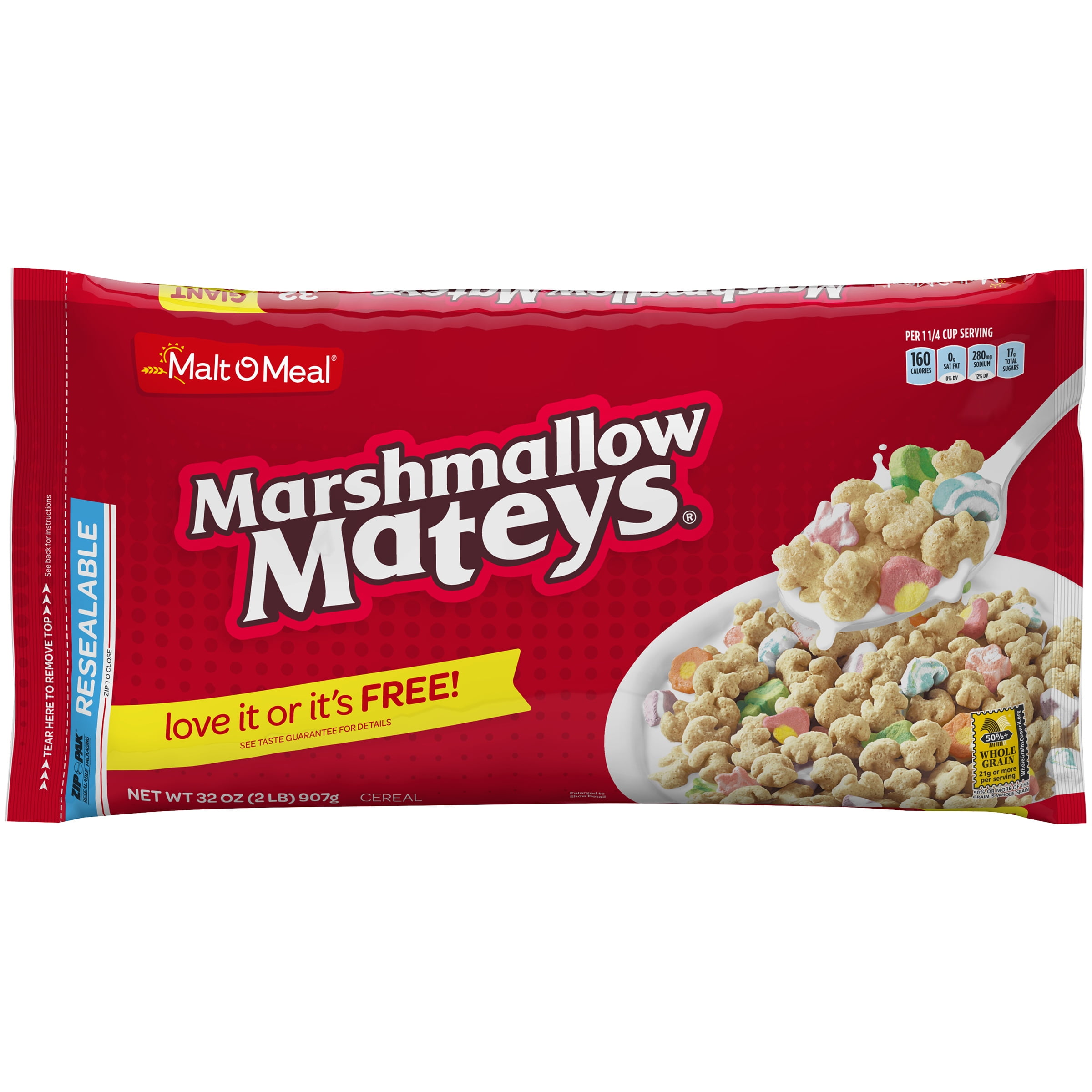 MaltOMeal® Marshmallow Mateys® Cereal 32 oz. ZIPPAK