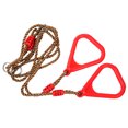 thumbnail image 2 of Pull Up Rings, Triangular Gym Rings, Non- For Gym Adults Home Children, 2 of 8