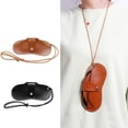 thumbnail image 2 of Ywmsfl Durability Hanging Glasses Pouches Women Retros PU Glasses Case for Men Women and, 2 of 10