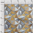 thumbnail image 2 of oneOone Cotton Cambric Brown Fabric Check Patchwork Sewing Fabric By The Yard Printed Diy Clothing Sewing Supplies 56 Inch Wide, 2 of 6