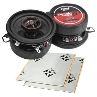 Hifonics ZS35CX Zeus 3.5” Coaxial Speaker BLACK Vehicle Component