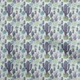 thumbnail image 1 of oneOone Cotton Poplin Twill Violet Fabric Cactus Diy Clothing Quilting Fabric Print Fabric By Yard 56 Inch Wide, 1 of 5