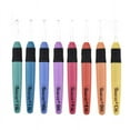 thumbnail image 1 of MesaSe 9pcs LED Light Up Crochet Hook Knitting Needles Set Weave Sewing Craft Tools Kit, 1 of 7