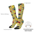 thumbnail image 4 of KLL 90s Audio Tape Print Cool Socks Men's Women's Crew Socks Funny Crazy Novelty Stockings, 4 of 6