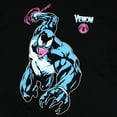 thumbnail image 2 of Marvel Venom Hoodie Boys' Sinister Smile Action Scene Pullover Sweatshirt, 2 of 5