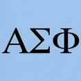 thumbnail image 3 of CafePress - Alpha Sigma Phi Greek Letters Black T Shirt - Men's Classic Graphic T-Shirt, 3 of 4