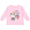 thumbnail image 3 of Inktastic God Bless the USA Gnome Boys or Girls Long Sleeve Toddler T-Shirt, 3 of 5