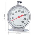thumbnail image 2 of Oven Thermometer for Electric Oven,Stand Up Dial Oven Thermometer Stainless Steel Large Gage Kitchen Baking Supplies, 2 of 8