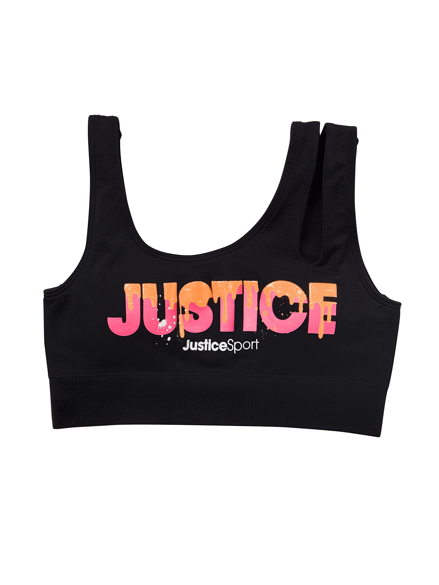 Justice Girls Cutout Bra, 2Pk, Sz 28-38