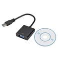 thumbnail image 5 of Cable Convertidor Adaptador de pantalla de video USB 3.0 a VGA Convertidor de pantalla múltiple 1080P (negro) Tmvgtek Para estrenar, 5 of 5