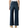 thumbnail image 5 of Gloria Vanderbilt Swan Series Women's Patch Pocket Wide Leg Jeans, Sizes 6-18, 5 of 6