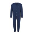 thumbnail image 3 of Mens Sexy Onesie Hooded Pajamas Long Sleeve Bodysuit With Openable Hip 2XL, 3 of 6