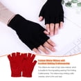thumbnail image 4 of Manoplas de punto de invierno Qarigey para Adultos moda Manos Calentador, 4 of 6