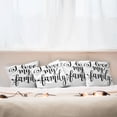 thumbnail image 7 of Ambesonne Saying Throw Pillow Cover 4 Pack, I Love My Theme Calligraphy, 20", Black and White, 7 of 7