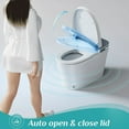 thumbnail image 4 of HOROW Smart Bidet Toilet 10'' Rough In with Auto open/close lid night light LED Display Off-Seat Flushing Heating Air Drying Warm Water, 4 of 10