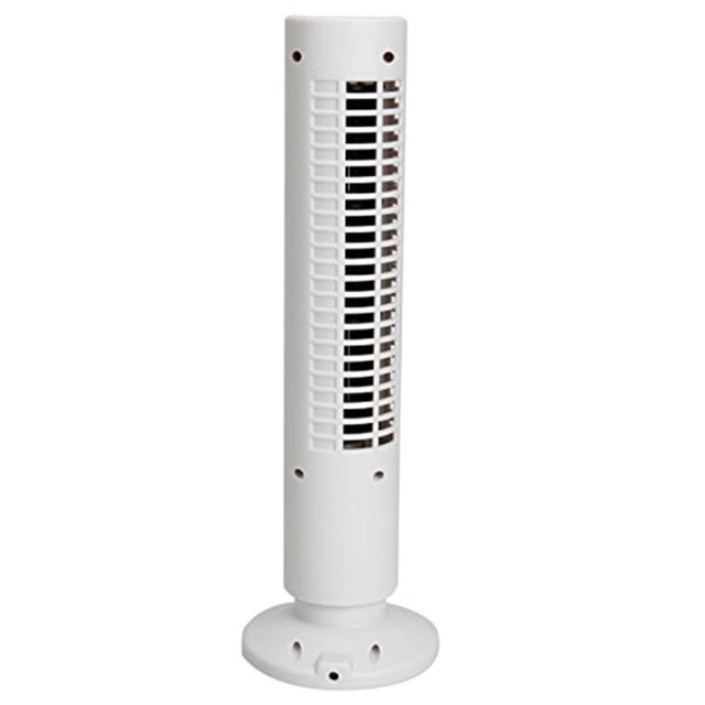 Milisten Tower Fans Mini Fan USB Powered for Sports Activities White 1Pack