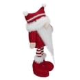 thumbnail image 3 of Northlight Standing Christmas Gnome with Pom Pom Hat Figure - 12.5" - Red and White, 3 of 5