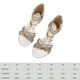 thumbnail image 2 of Sandalias de playa con tiras de diamantes de imitación, zapatos para caminar con punta abierta, sandalias de vestir para mujer, 2 of 6