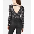 thumbnail image 2 of Material Girl Juniors’ Printed V-Back Bodysuit, 2 of 3