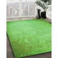 thumbnail image 2 of Ahgly Company Indoor Round Patterned Emerald Green Area Rugs, 7' Round, 2 of 6