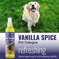 thumbnail image 3 of Kenic Vanilla Pet Colonia Spray desodorante para perros de larga duración para frescura y brillo, neutralizador y acondicionamiento de olores con pH equilibrado, seguro para mascotas y sus pertenencia, 3 of 4