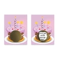 thumbnail image 2 of My Scratch Offs Pink Birthday Cake DIY Scratch-off Note Cards & Stickers, 20 Pack, 2 of 6