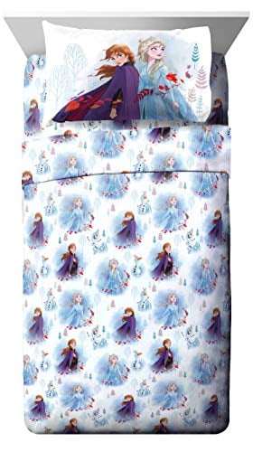 Twin Kids 3 Piece Sheet Pillowcase Sets Jay Franco Disney Forest Set Frozen 