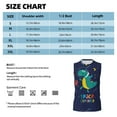 thumbnail image 6 of Disketp Dinosau Space Explorer Sleeveless Tshirts For Men, Muscle Shirts For Men Dry Fit Tank Top-X-Large, 6 of 8