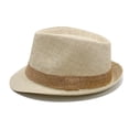 thumbnail image 6 of IVEYRTF Men's Summer Cowboy Hat Embossed with Wide Brim Breathable Lightweight for Beach Outdoor Activities Sun Hat, 6 of 6