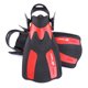 thumbnail image 1 of Aletas de buceo rojas ajustables tallas ML/XL - Diseño cómodo y funcional para snorkel, 1 of 7