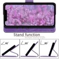 thumbnail image 5 of for iPhone 11 Pro Max 6.5" Phone case[RFID Blocking Leather],[3 Credit Card Slot] Flip Folio Book Shockproof Protector,Holder Stand Cases,Women Men for Apple 11 ProMax Wallet Cover,Purple, 5 of 11