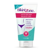 Angle View: Bikini Zone CCA Industries Anti-Bumps Shave Gel, 5 oz