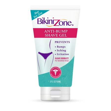 Bikini Zone CCA Industries Anti-Bumps Shave Gel, 5 oz